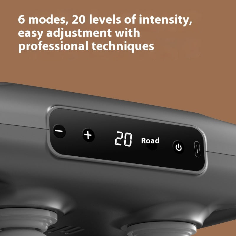 Deep Relief 4-Head Massager for Muscles & Recovery