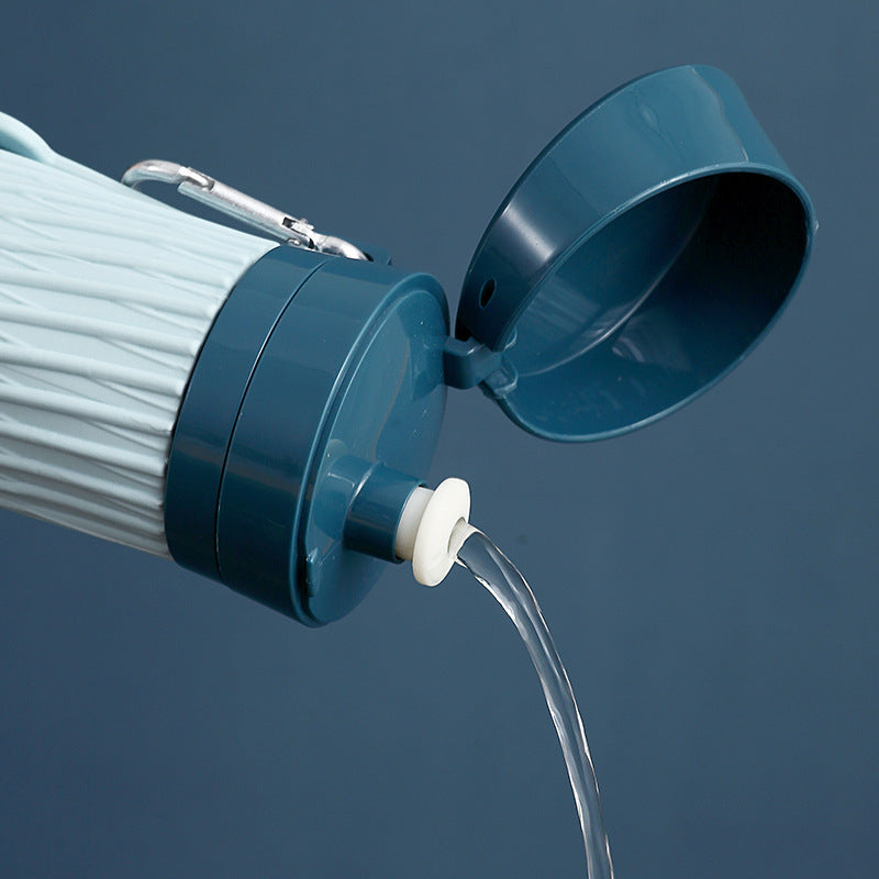 Space-Saving Silicone Water Bottle for Travel & Sports