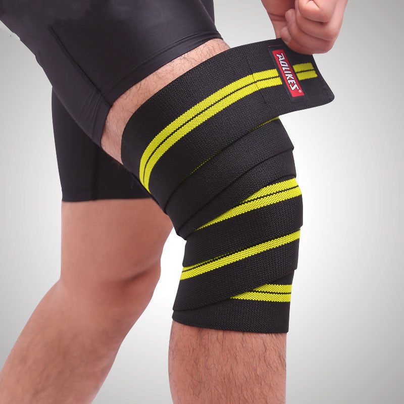 Supportive Knee Strap for Squats, Lifting & Bodybuilding
