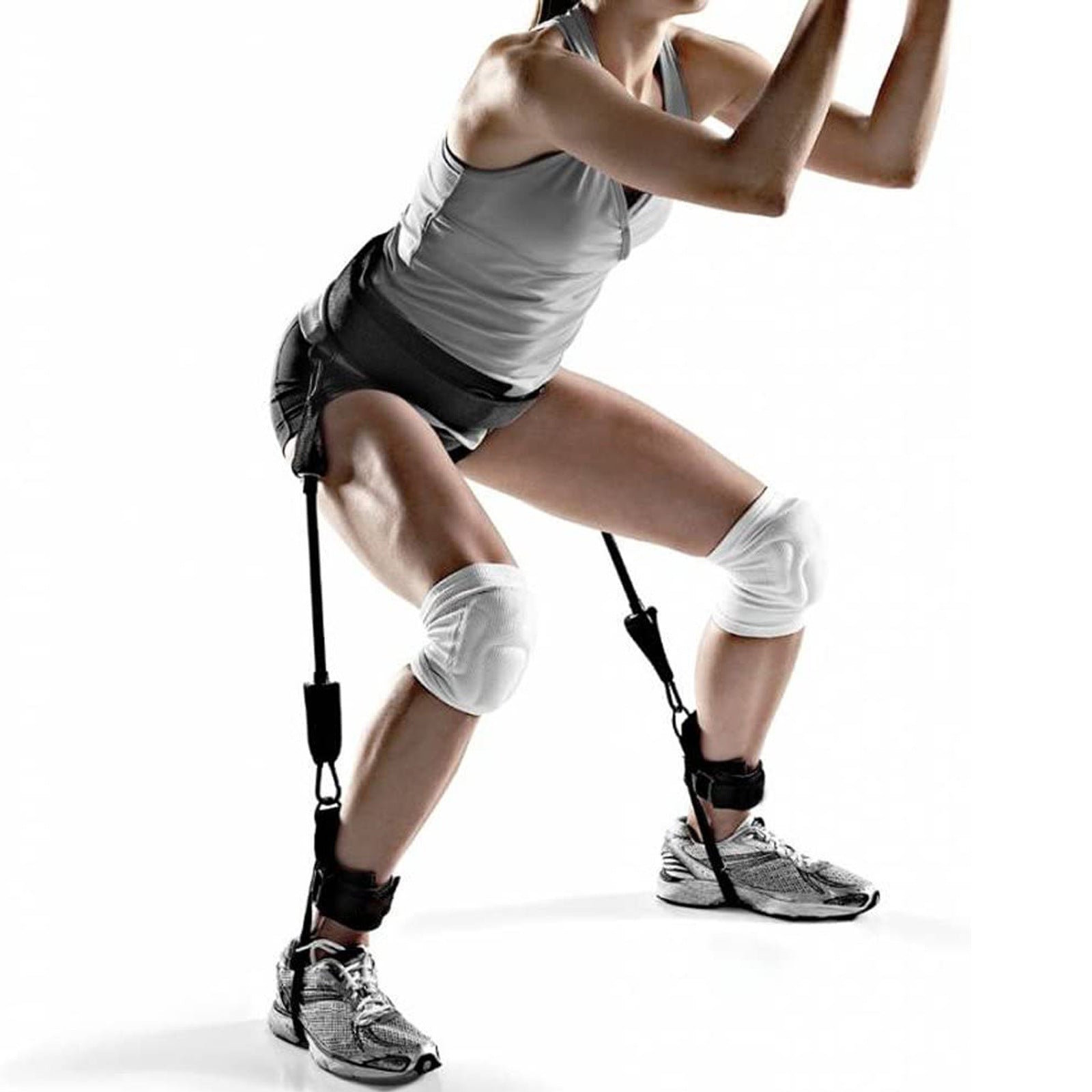 Squat & Leg Strengthener – Thigh Chest Expander