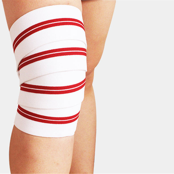 Supportive Knee Strap for Squats, Lifting & Bodybuilding