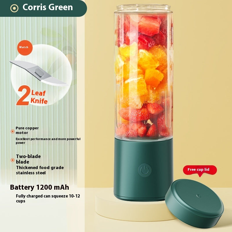 Fresh Juice Anywhere – Portable Rechargeable Mini Blender