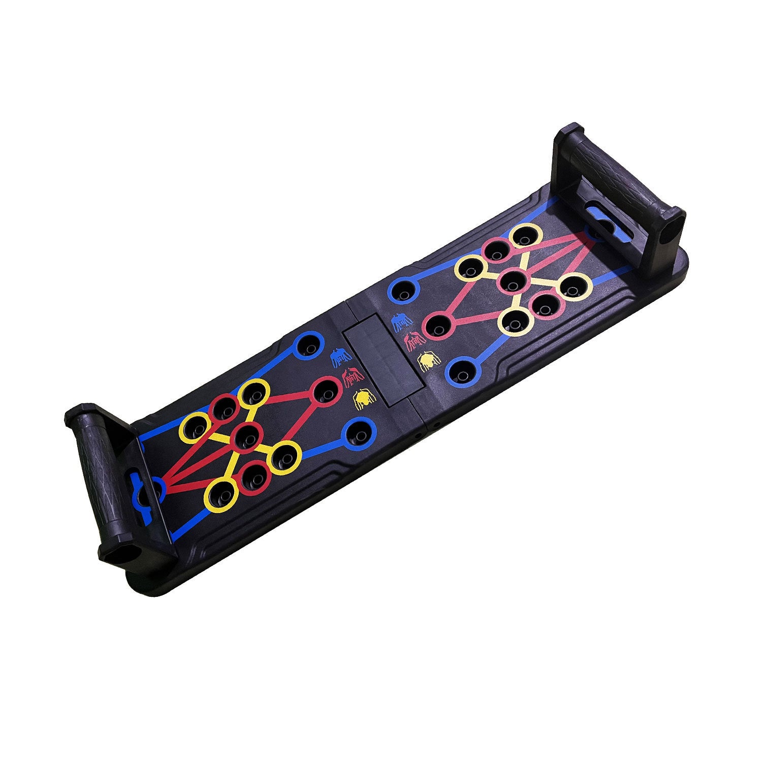 Color-Coded Push-Up Board for Full-Body Fitness Fun
